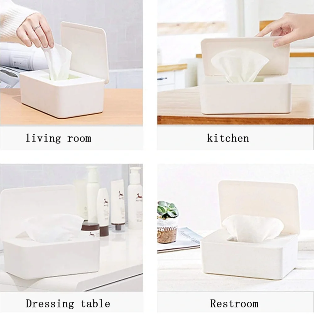 NWOT Modern Desktop Tissue Box Holder - Picture 3 of 6